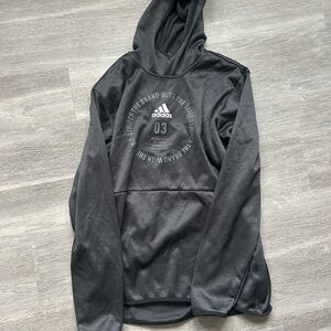 Adidas Black Athletic Hoodie